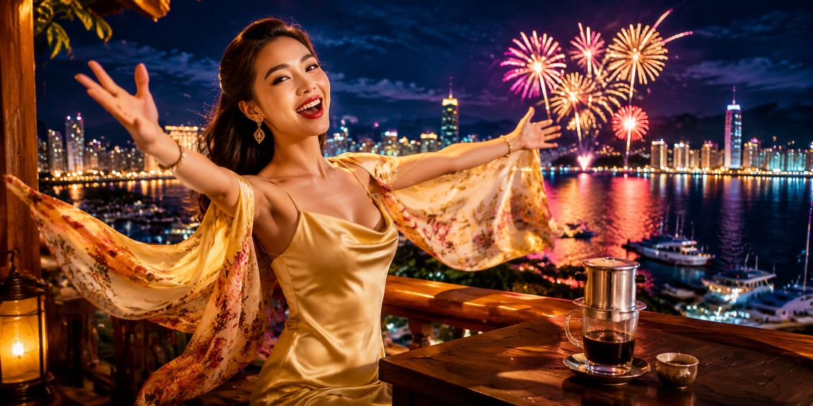 Người chơi thưởng cà phê tại Nha Trang trong khi theo dõi kèo esports trên điện thoại